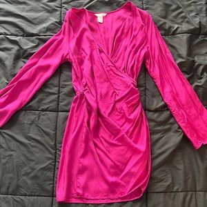 Fuchsia dress H&M